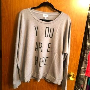 Old Navy Loose XL Sweatshirt